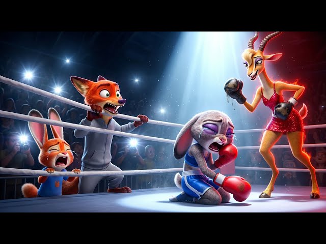 Zootopia Boxing Championship: SHE BLINDED HER! 😡Judy Hopps DESTROYS Gazelle (Epic Knockout)