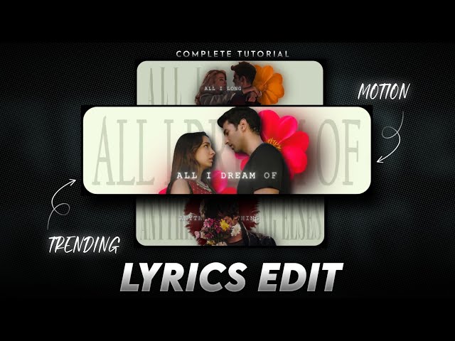 Instagram Trending Small Ratio Lyrics Reels Video Editing In Capcut | Complete Tutorial ✨