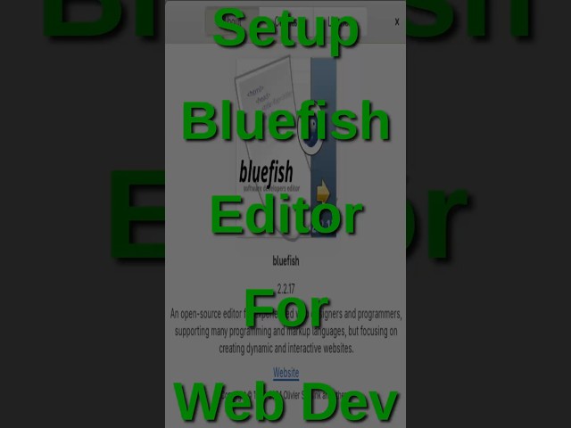 Bluefish Editor: Fast & Free Code Editor Setup!