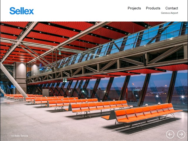 Passenger Terminals furnished with Sellex design furniture