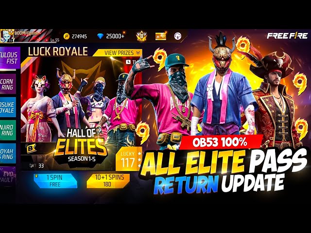 🔥OLD ELITE PASS BUNDLE RETURN😱FREE FIRE | FF NEW EVENT TODAY BANGLADESH SERVER | FREE FIRE NEW EVENT