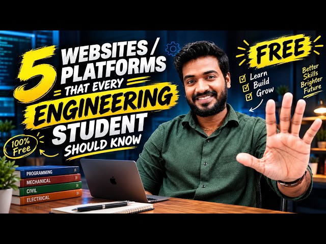 5 Free Websites Every Engineering Student Should Know in 2026 🚀