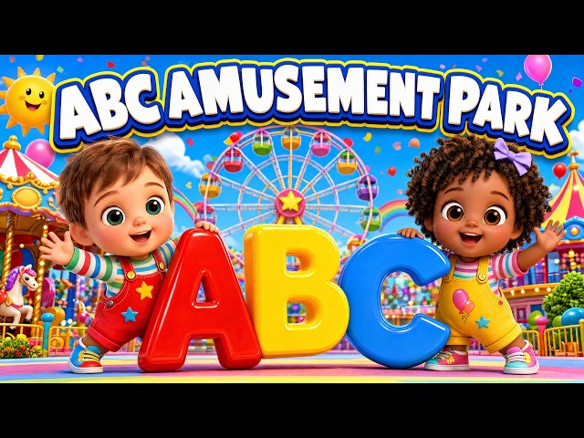 Baby Shark Mixing Colors Song & ABC Song 🦈🎨 | Fun Learning for Kids #singalongfun #childrens #abcd