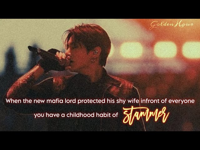 When you have a habit of stammering and he's your mafia husband | Jungkook FF | bts ff | Oneshot | 
