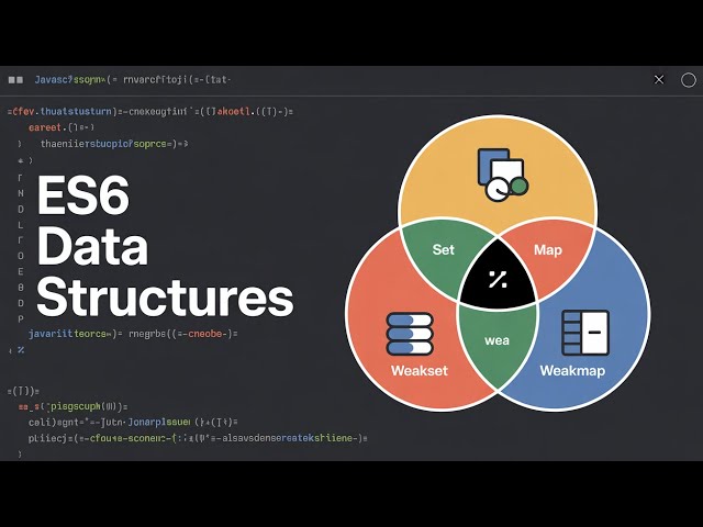 JavaScript ES6 Collections | Set, Map, WeakSet & WeakMap Explained