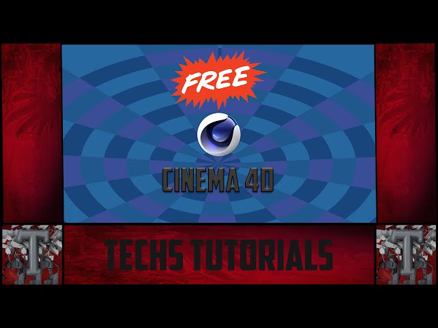 Tech's Tutorials - How to get Cinema 4D FREE - Full Version