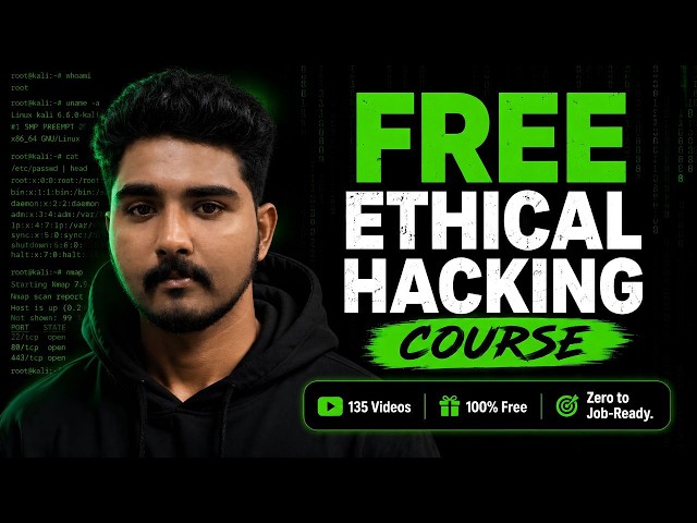 Ethical Hacking Full Course (FREE) - Day 1: Complete Roadmap + Career Guide
