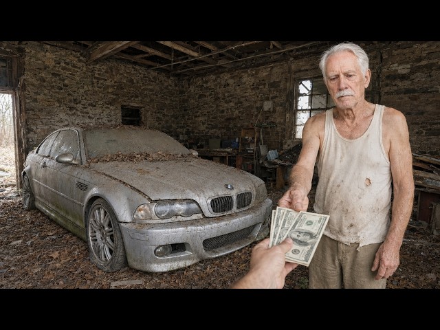 I Bought an Abandoned 2001 BMW M3 E46 for ONLY $400! Left to Rot 15 Years(Full Restoration)