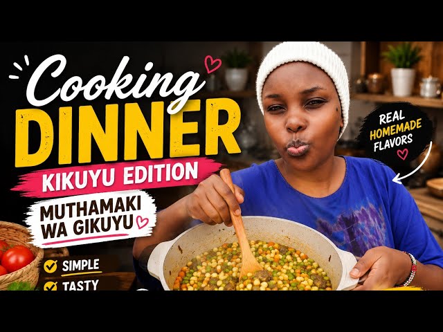 Cook dinner with me 