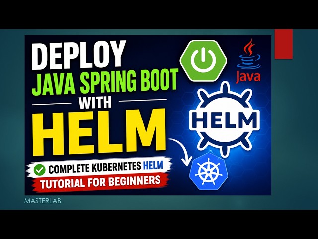 Deploy Java Spring Boot with Helm 🚀 | Complete Kubernetes Helm Tutorial for Beginners