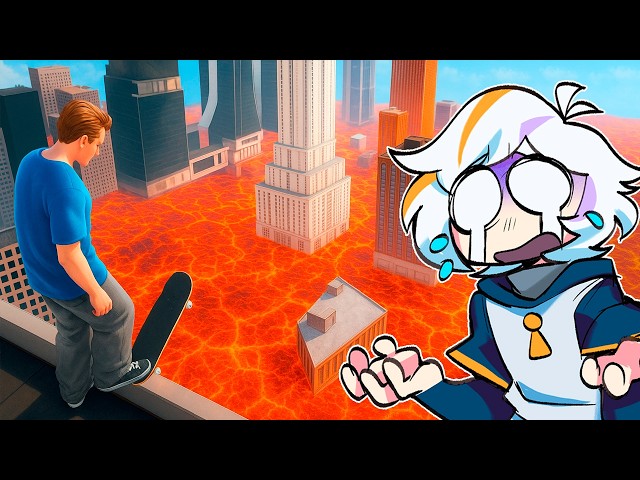 WE PLAYED THE FLOOR IS LAVA 😳🔥