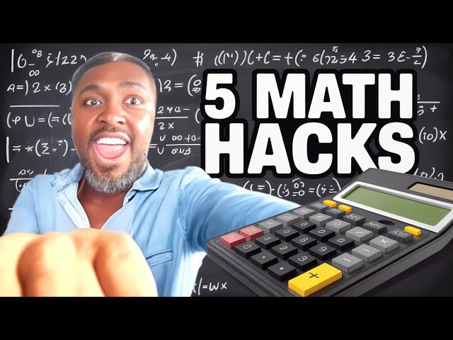 5 Amazing Math Hacks to Solve Problems Fast  Maths Hack Series