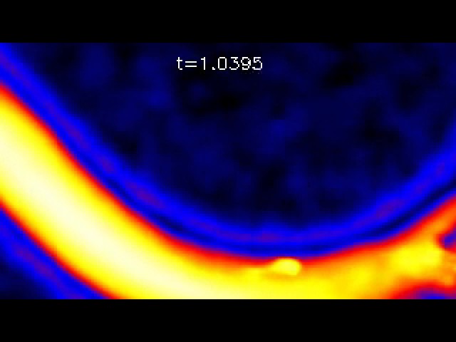 PSR B1259 viewed from the Be star