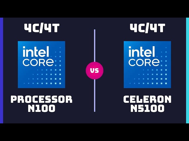 Intel Processor N100 vs Intel Celeron N5100 – CPU Comparison
