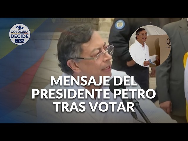 Se abren las urnas en Colombia para las elecciones presidenciales: presidente Petro ya votó