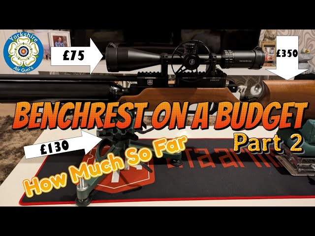 Benchrest on a Budget Part 2 ATA Airborne How much have i spent #airrifleshooting #airpistols