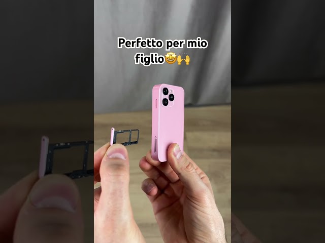Perfetto per mio figlio🤩🙌 #telefono #giochi #iphone #samsung #phone #miniphone