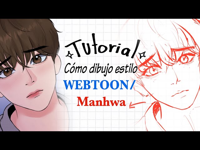 How to draw style WEBTOON/Manhwa/ Comic + Tips to  get better at drawing