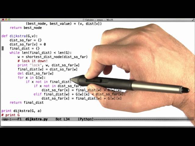 Code for Dijkstra - Intro to Algorithms