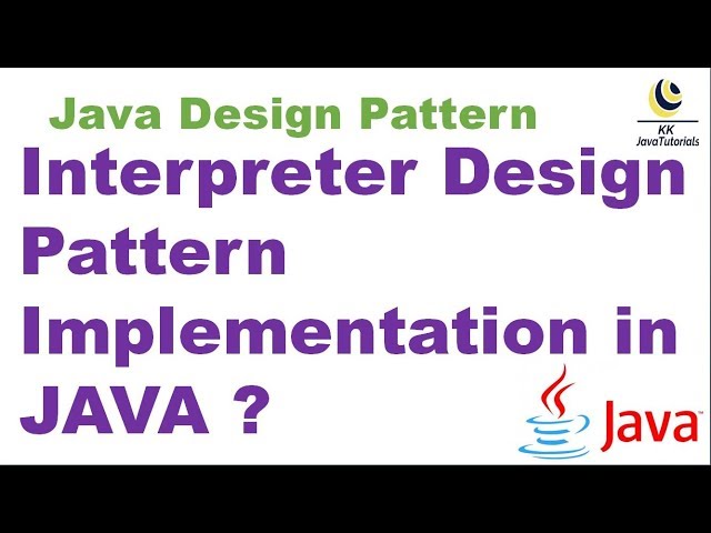 Interpreter Design Pattern Implementation in JAVA || Design Pattern interview question