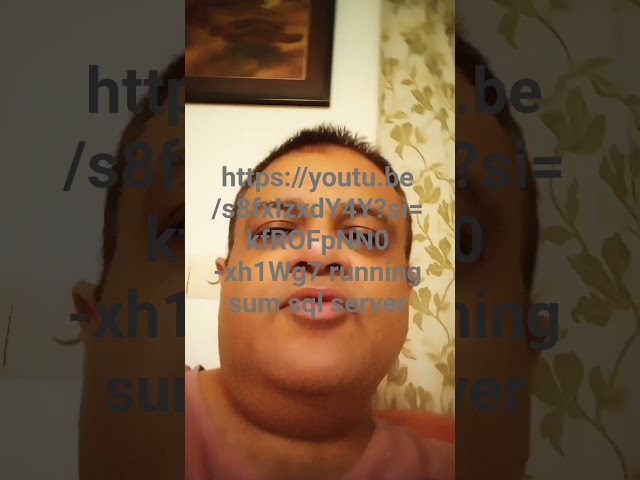 running sum logic sql https://youtu.be/s8fxIzxdY4Y?si=kfROFpNN0-xh1Wg7 @mndatasolutions2042