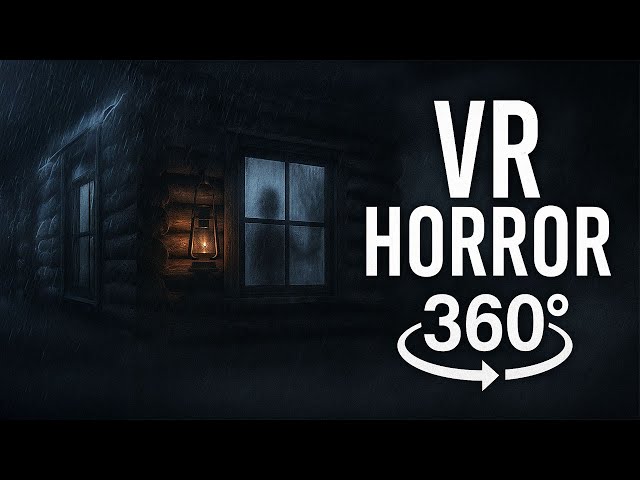 VR 360 Horror Story: The Cabin in the Storm (360° Immersive Experience)