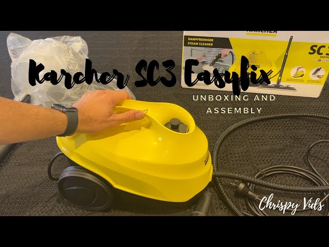 Karcher SC3 Easyfix Unboxing and Assembly