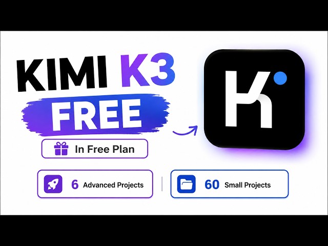 Kimi K3 FREE Build 6 Advanced + 60 Small Projects