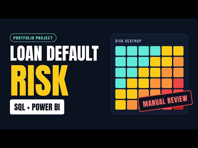 Data Analyst Portfolio Project: Loan Default Dashboard (SQL & Power BI)