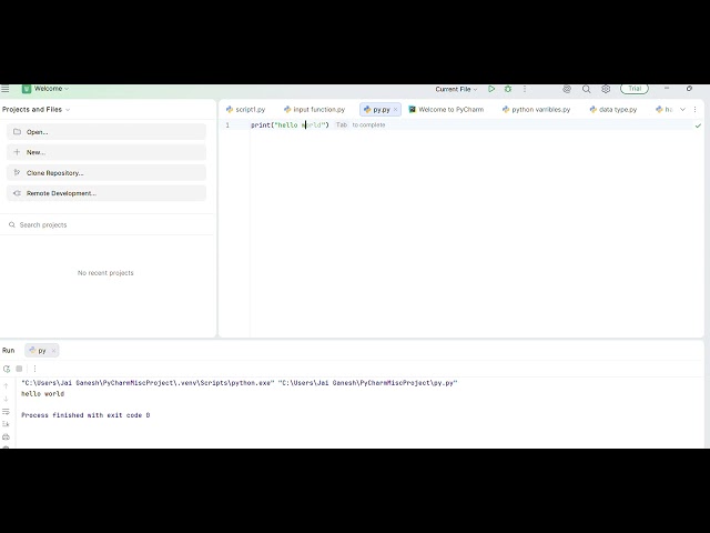 Print 1 st code in python #python #computer 