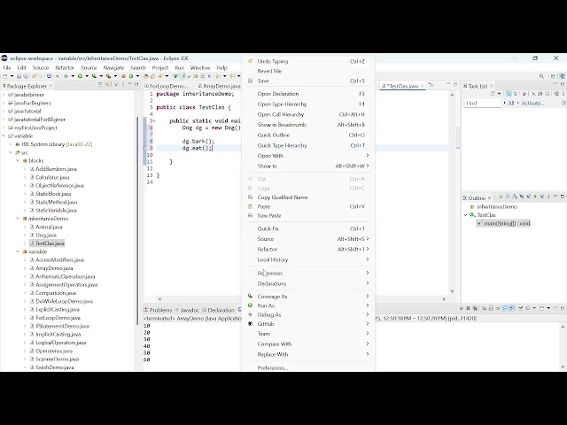 Java for beginners Inheritance In Amharic