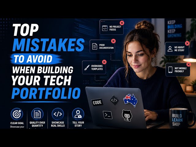 Top Mistakes to Avoid When Building Your Tech Portfolio | Stand Out and Get Hired Faster | Uplatz