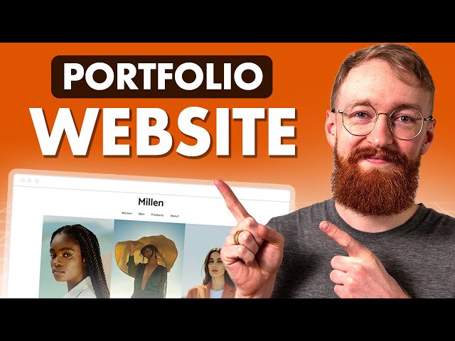 How to Create a Portfolio Website in 10 Minutes - Step by Step