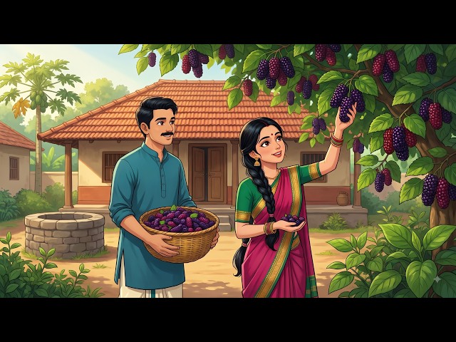 Indian Village Nature Video  Papaya Harvesting, Traditional Cooking & Peaceful Village Life ASMR