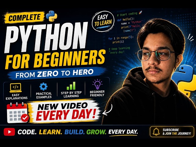 Python for Beginners #3 | Strings, Booleans & All Operators | Complete Beginner Guide