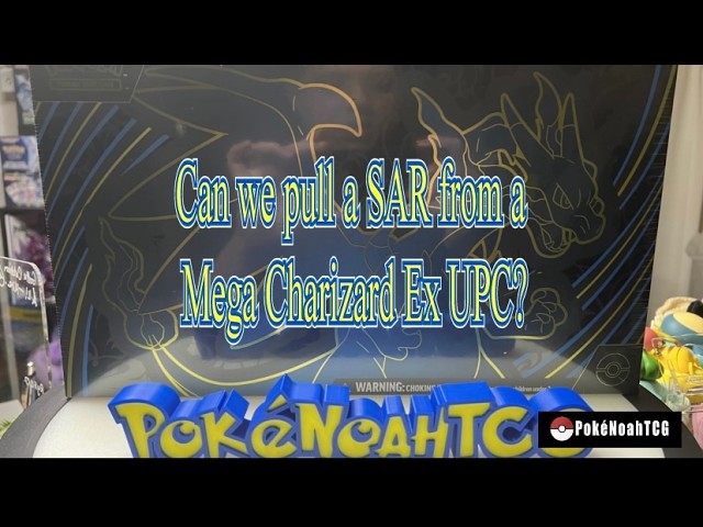 Can We Pull A SAR From A Mega Charizard EX UPC - Video 89 #pokemon #charizard