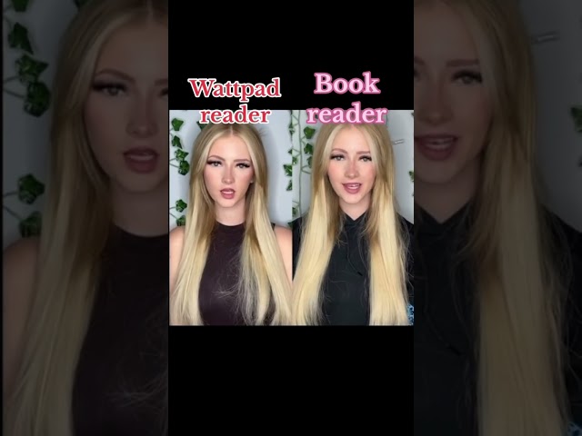 POV : watt pad reader vs book reader (what are you?) #bookreader #wattpad #relatable #reading