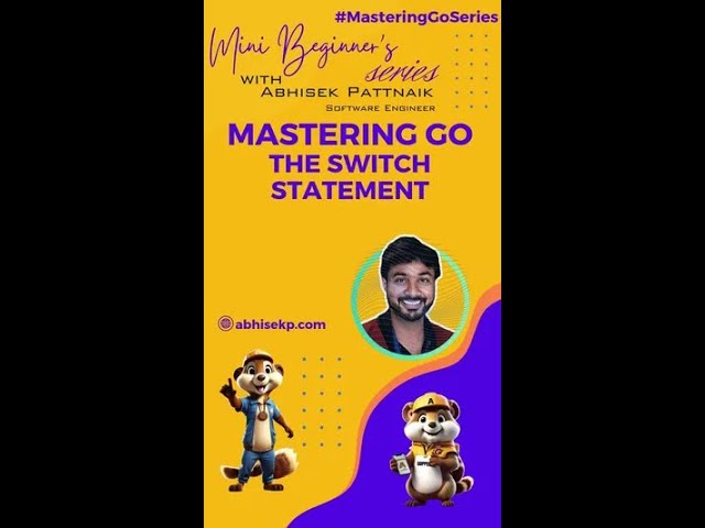 Go Switch Statement: Simplify Multiple Conditions #masteringGoSeries