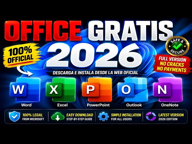 Download And Install Microsoft Office 2026 | FREE & LEGAL!