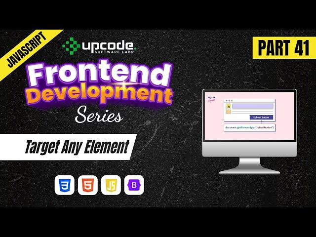 Part 41- How to Find Elements in JavaScript (The Easy Way!)