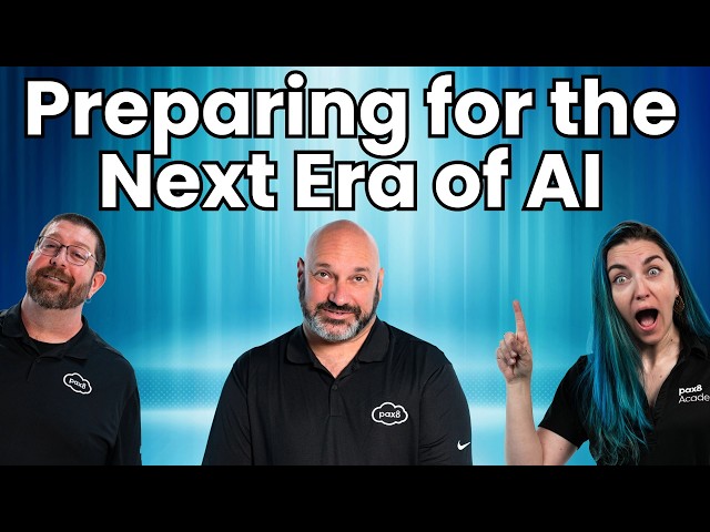 From LLMs to Digital Labor: Preparing for the Next Era of AI | Pax8