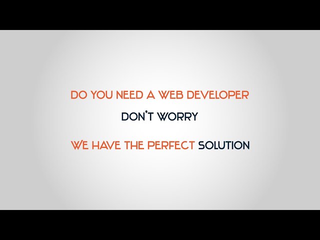 Mohamed Amin Web Developer
