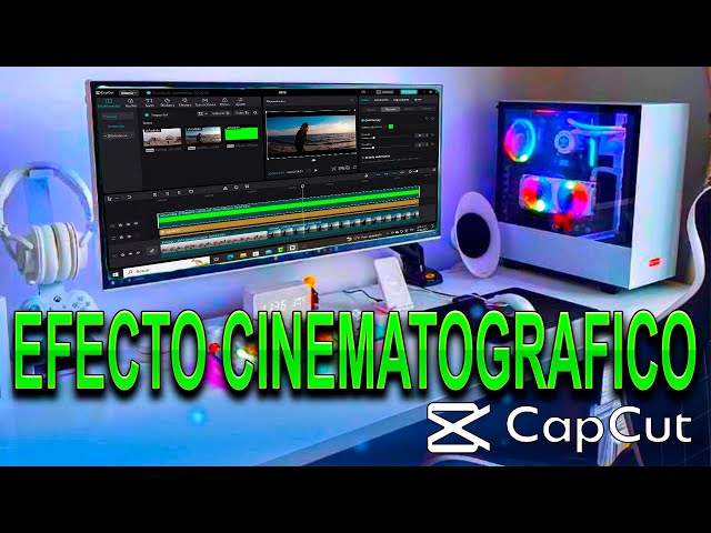 How to create a cinematic effect in Capcut for computer