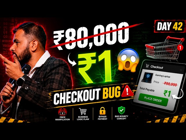 How Hackers Buy ₹80,000 Laptops for Just ₹1 😱 | Price Manipulation Explained (Day 42) | hacker vlog