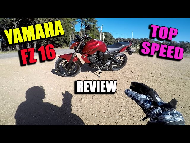 YAMAHA FZ16. Me sorprende su VELOCIDAD!!!