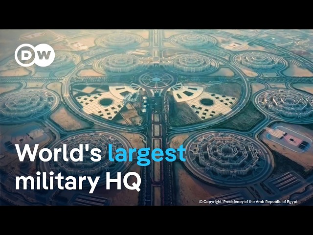 Egypt's massive 'Octagon' complex: Architecture of a totalitarian state | DW News