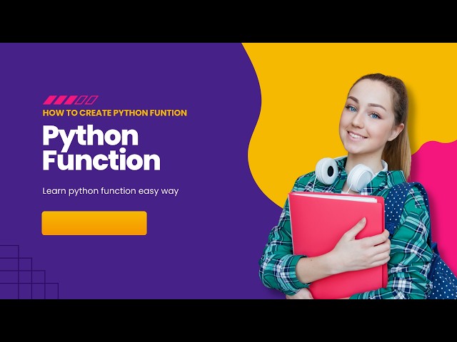 Master Python Functions: Learn How to Create and Use Them #6