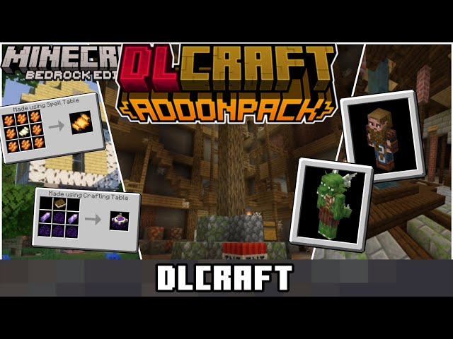 DLCRAFT | ЛУЧШАЯ СБОРКА АДДОНОВ для Майнкрафт БЕДРОК 1.23+!!!