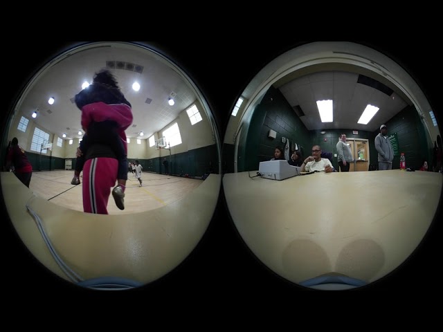 VR  360 Little 3 Hedingham Basketball Game: Snakes vs Panthers K-3rd