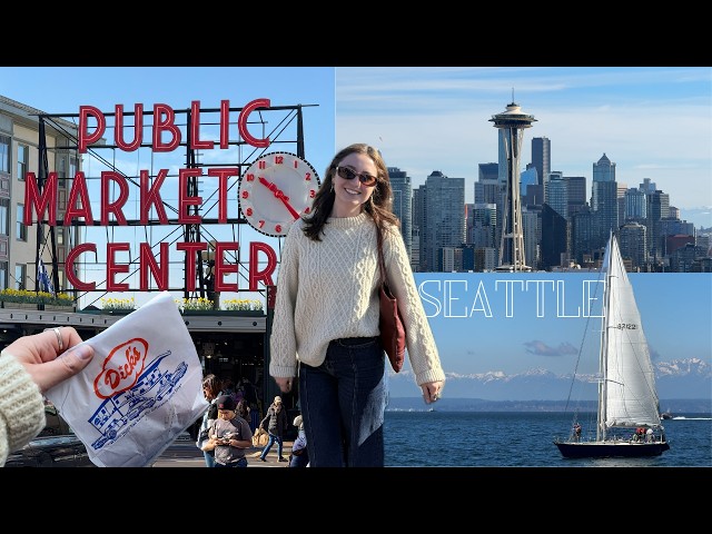 playing tourist in seattle | food, museums, coffee, & more